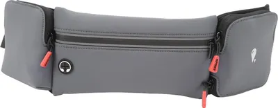 Produktbild von Lauf-Hüfttasche, Trinkgürtel, Wasserflaschenhalter, wasserdicht, für Wandern, Klettern, Outdoor-Sport, Fitness, Grau
