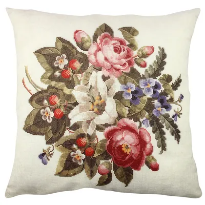 Produktbild von Evila Originals, A11840- GRC0121, Bunt, Kopfkissen, 50% Baumwolle / 50% Polyester