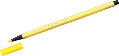 Produktbild von Premium-Filzstift - STABILO Pen 68 - 10er Pack - gelb