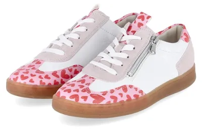 Produktbild von Waldläufer Damen Sneaker DAISY Weiß Leder & Textil Größe: 40
