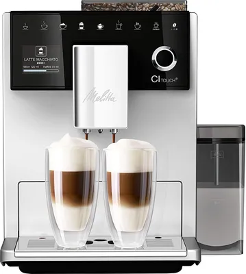 Produktbild von Melitta CI Touch F630-101 Kaffeevollautomat One Touch Funktion TFT-Farbdisplay Silber