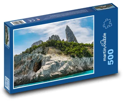 Zdjęcie produktu dla Puzzle 500 Skały przy morzu - martinpuzzle