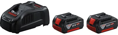 Produktbild von Starter-Set 2 x GBA 18V 5.0Ah + GAL 1880 CV