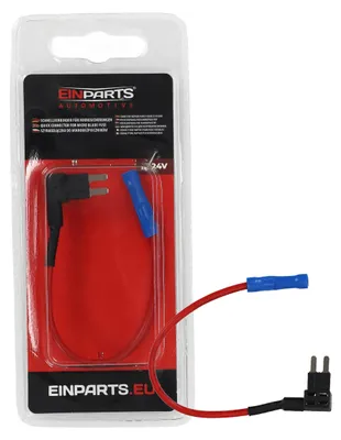 Obrázok produktu pre Einparts poistkový adaptér Micro2 pre autokamery a GPS, 12 V, 24 V