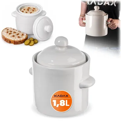 Image de KADAX Pot de décapage pour fûts avec collerette 1,8L