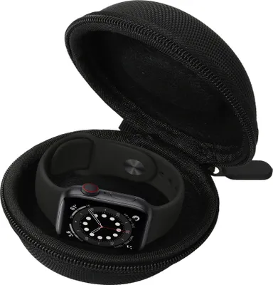 Produktbild von kwmobile Uhrenbox mit Reißverschluss - Uhren Etui für Damen und Herren - Box für Smartwatch Uhren - Hartes Reise Case - Universelle Aufbewahrung -