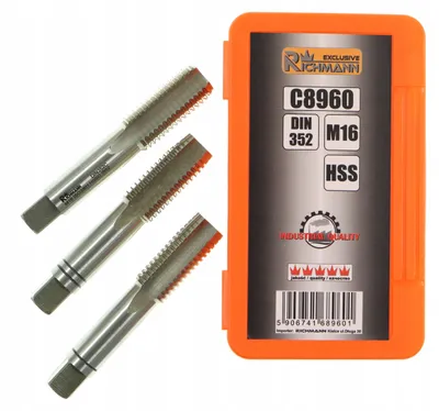 Produktbild von RICHMANN Gewindebohrer M16 HSSG 3-teilig C8960