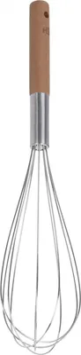 Produktbild von EXCELLENT HOUSEWARE Rührbesen SCHNEEBESEN Handschneebesen 30 cm mit Holzgriff