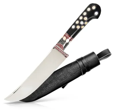 Produktbild von Usbekischer Messer – Pchak, 30 cm Kochmesser Handarbeit Küchenmesser
