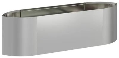 Produktbild von vidaXL Hochbeet im Garten Verzinkter Stahl 140 x 40 x 40 cm Stahl