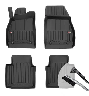 Produktbild von moto-MOLTICO 3D Gummimatten Auto, 4-teiliges Set, Allwetter Gummi Fußmatten, Antirutsch & Wasserfest Autoteppiche - passend für Saab 9-5 II 2010-2012