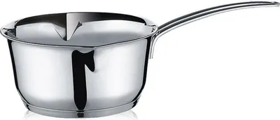 Image de KÜCHENPROFI Casserole à manche avec bec verseur, 18/10 NC, convient pour l'induction, ø : 140 mm