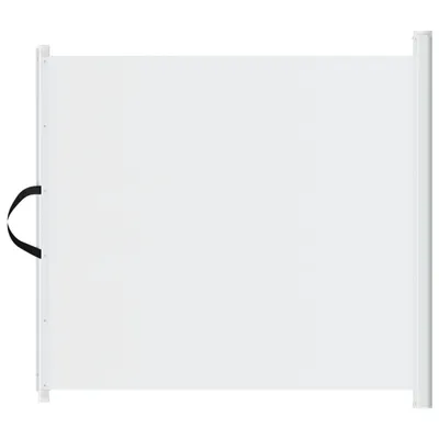 Produktbild von vidaXL Haustier-Barriere Ausziehbar Weiß 117,5x125 cm