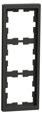 Produktbild von MERTEN MEG4030-6534 D-Life Rahmen 3fach Anthrazit