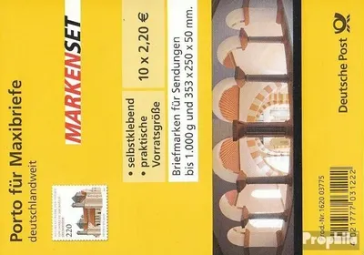 Produktbild von Briefmarken BRD (BR.Deutschland) 2010 Mi MH82a (kompl.Ausg.) gestempelt St. Michaelis-Kirche in Hildesheim