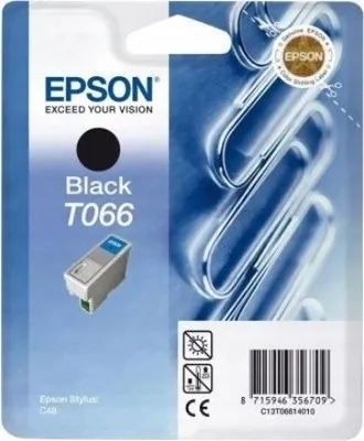 Produktbild von Epson Singlepack Black T0661, Schwarz, Tinte auf Pigmentbasis, 1 Stück(e)