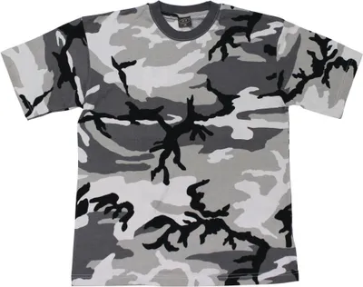 Produktbild von MFH BW Tarnmuster-T-Shirt metro urban, 160g/m2