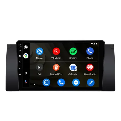 Obrázok produktu pre Android autorádio 4+64GB pre BMW E39 radu 5 od roku 1995 2Din rádio s Carplay RDS WIFI DSP GPS DAB+