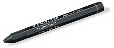 Produktbild von STAEDTLER Lumocolor omnigraph 236 wasserfeste Universalkreide Einzelprodukt schwarz