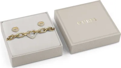 Produktbild von Guess Beloved SET Armband mit Ohrringen Guess-JUBS05077JWYGS