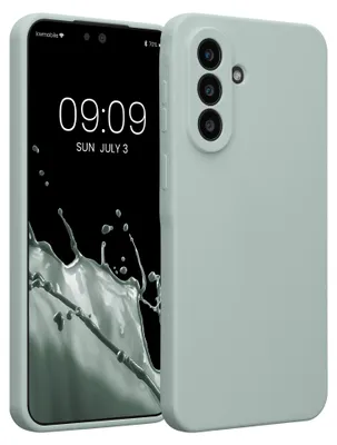 Produktbild von kwmobile Hülle kompatibel mit Samsung Galaxy A57 5G - Hülle Silikon gummiert - Handyhülle - Handy Case in Cool Mint