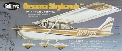 Produktbild von Krick Cessna 172 Skyhawk Balsabausatz