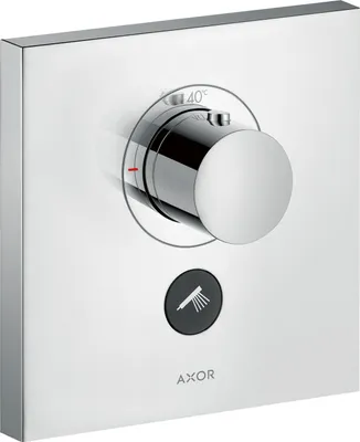 Produktbild von Thermostat AXOR SHOWERSELECT SQUARE Highflow UP f 1 Verbr und 1Abgang chrom chrom