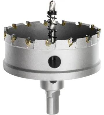 Produktbild von Lochsäge Hartmetall TCT Bohrer für Metall Edelstahl Eisen Holz Kunststoff 90mm