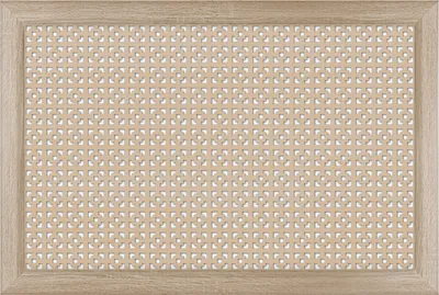 Produktbild von HEXIM Heizkörperverkleidung Damasco Lüftungsgitter, (90/120/150x60cm) Holz MDF (90 cm Frontblende Eiche sonoma) Heizkörperverkleidung für alte Heizkörper