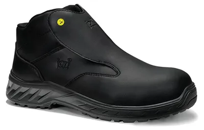 Produktbild von Sicherheitsstiefel jo_CLEAN Slipper black Mid ESD S3, Gr. 36 Jori 16671