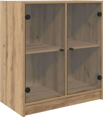 Image de Meuble d'appoint Chêne artisanal 68 x 37 x 75,5 cm