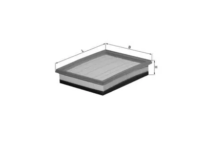 Zdjęcie produktu dla Filtr powietrza KNECHT LX 1036/2