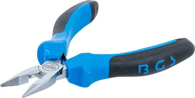 Imagen del producto de Pinza electrónica de precisión, recta, con resorte, de 130 mm