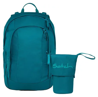 Produktbild von Satch, Schulrucksack-Set AIR Deep Petrol 2-teilig, ab 4./5. Klasse