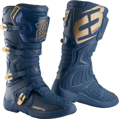 Obrázok produktu pre Bogotto MX-5 Motocross Stiefel, blau/gold, 43