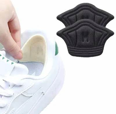 Obrázek produktu pro Pěnová ochrana na paty do obuvi - 2 ks černá