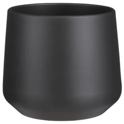 Produktbild von Mica Decorations Blumentopf - grau - matt - Keramik - 18/D21 cm