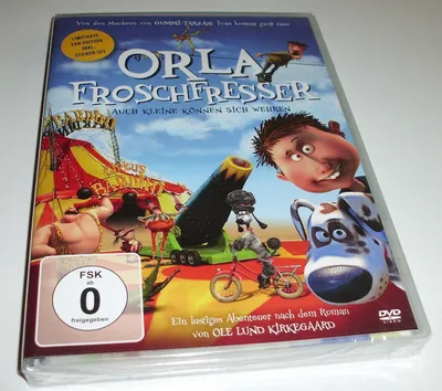Productafbeelding van ORLA FROSCHFRESSER: Zelfs de kleintjes kunnen zich verdedigen. Beperkte oplage, fan-edit DVD