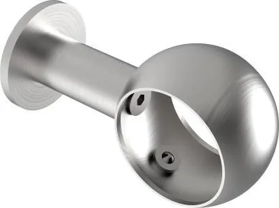 Produktbild von Sellon24®Edelstahl Handlaufhalter Rohrstütze 42,4mm Edelstahl AISI 304 Oberflächengüte Schliff
