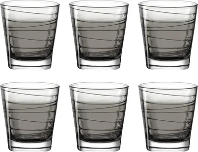 Produktbild von LEONARDO Vario, Grau, Glas, 6 Stück(e), Rund, 250 ml, 83 mm