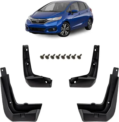 Produktbild von Schmutzfänger 4er-Set mit Befestigungssatz - passend für HONDA Jazz IV 2017-2020