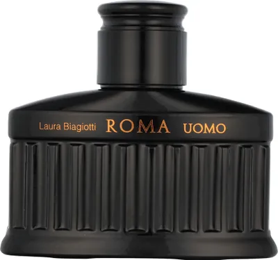 Produktbild von Laura Biagiotti Roma Uomo Nero Estremo, Männer, 40 ml, Flüssiges Parfüm, Spray, ALCOHOL DENAT., AQUA (WATER), PARFUM (FRAGRANCE), TETRAMETHYL ACETYLOCTAHYDRONAPHTHALENES,..., 1 Stück(e)