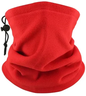 Obrázok produktu pre Go Go Gadget – 3 v 1: maska/čiapka/zásterka na krk – multifunkčné využitie – fleece – zatepluje – nastaviteľná – 1 kus – červená