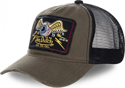 Produktbild von Von Dutch Trucker Cap Flying Eye khaki