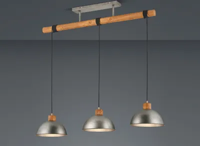 Produktbild von Trio Leuchten Pendelleuchte Delhi nickel antik