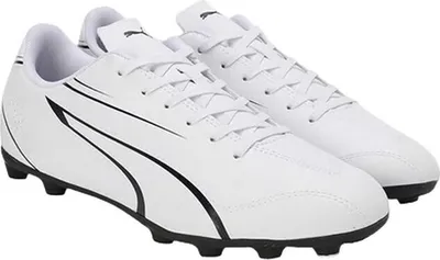 Produktbild von Puma - Herren Fußball-Stiefel "Vitoria FG/AG" RD3460 (44,5 EU) (Weiß/Schwarz)