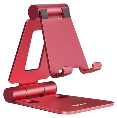 Image de Support de téléphone réglable Nulaxy pour bureau, support pliable pour téléphone, réglable