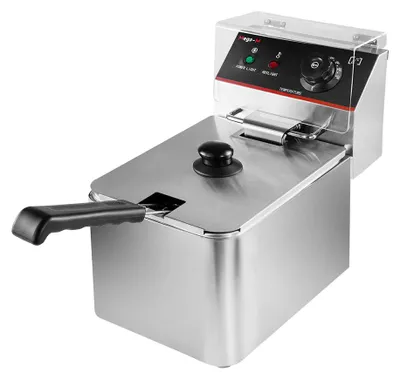 Produktbild von Gastro Fritteuse 4 L 2000 W Edelstahl 230 V | MEGA-M