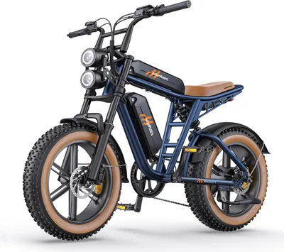 Produktbild von E-Bike HillMiles MileZoom 1 - Akku 52V31.2AH 20 Zoll Räder Hydraulische Ölbremse - Blau