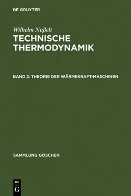 Produktbild von Theorie der Wärmekraftmaschinen